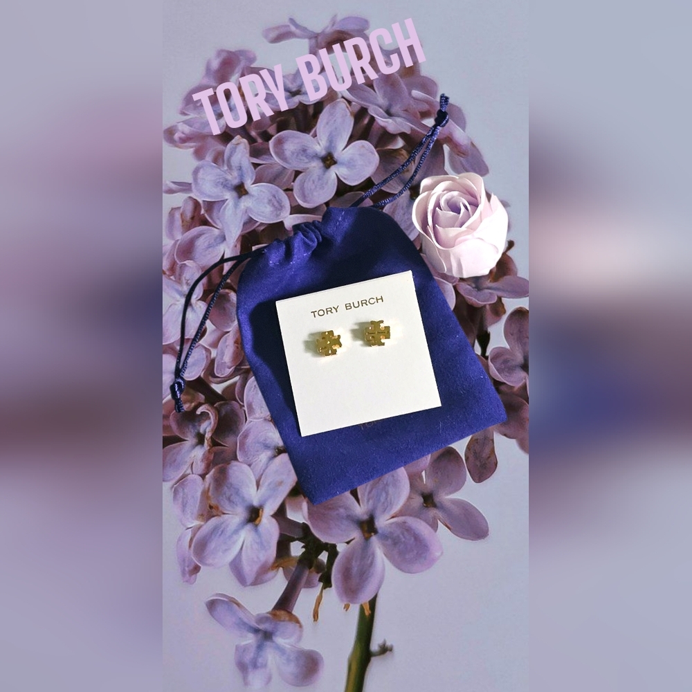 Nwot Tory Burch Women's Icon Studd Earrings